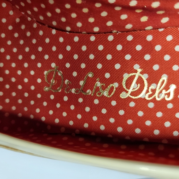 Museum Quality 1930s Patent Leather Owl face Detail pump shoe size 6.5 - Picture 15 of 16